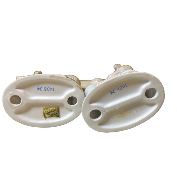 Homco Ceramic Children Playing Figurines 1406 Set of two Figurines - Picture 16 of 16